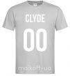 Мужская футболка Clyde Серый фото