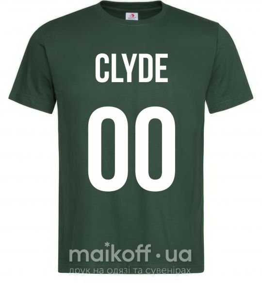 Чоловіча футболка Clyde Темно-зелений фото