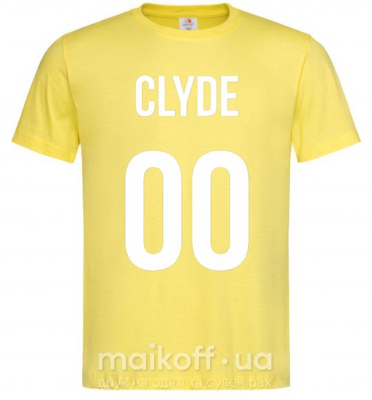 Чоловіча футболка Clyde Лимонний фото