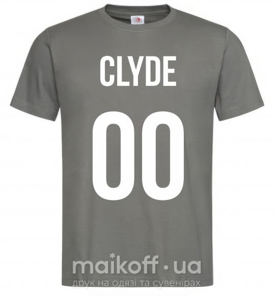Чоловіча футболка Clyde Графіт фото