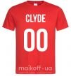 Чоловіча футболка Clyde Червоний фото