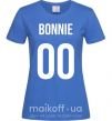 Жіноча футболка Bonnie Яскраво-синій фото