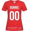 Женская футболка Bonnie Красный фото