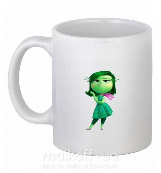 Чашка керамическая green fairy Белый фото