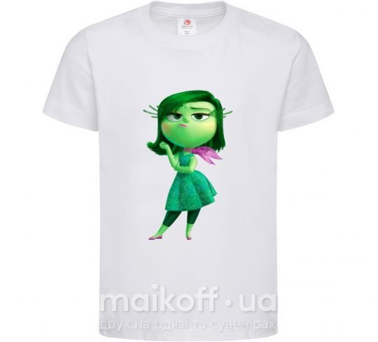 Детская футболка green fairy Белый фото