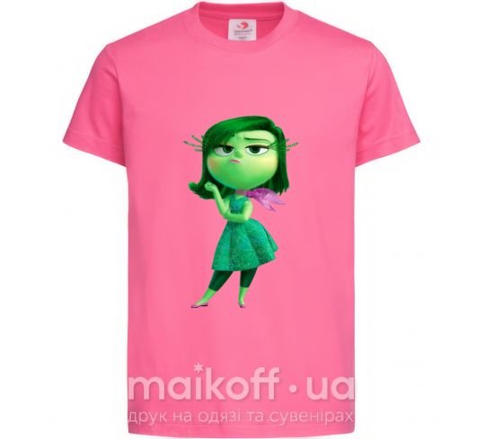 Дитяча футболка green fairy Яскраво-рожевий фото