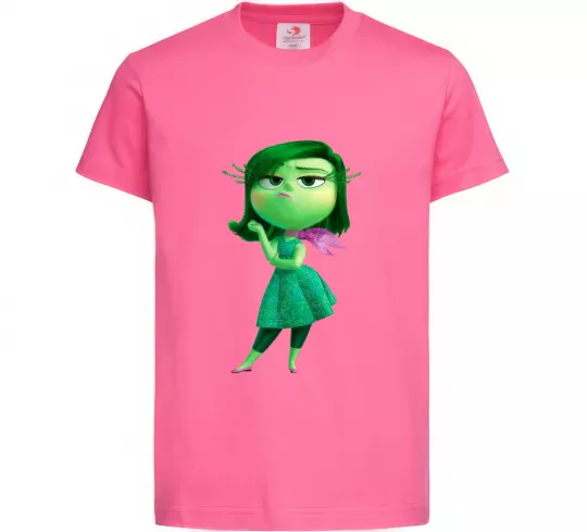 Детская футболка green fairy Ярко-розовый фото
