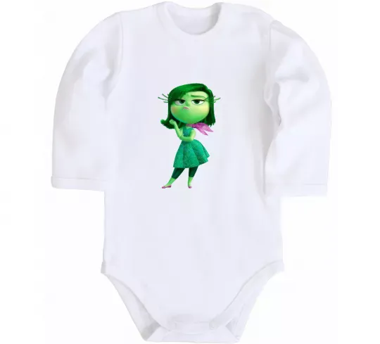 Детский боди green fairy Белый фото