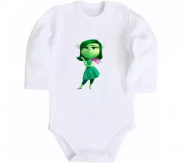 Детский боди green fairy Белый фото