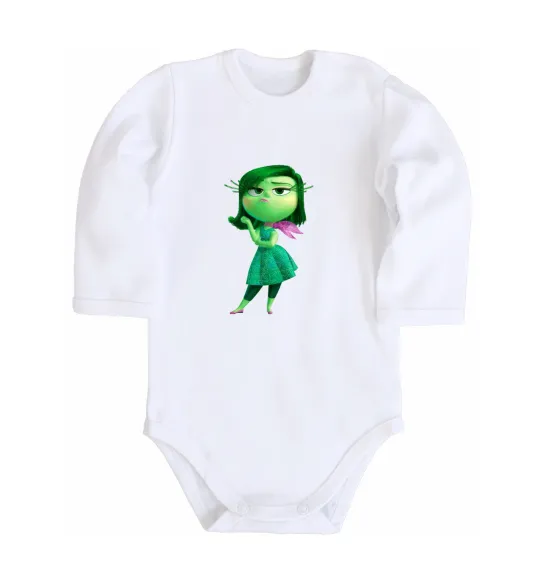 Детский боди green fairy Белый фото