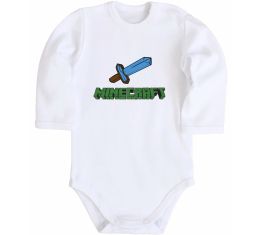 Дитячий бодік Minecraft with sword