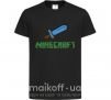 Дитяча футболка Minecraft with sword Чорний фото