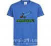 Дитяча футболка Minecraft with sword Яскраво-синій фото