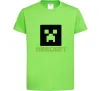 Дитяча футболка Minecraft green Лаймовий фото