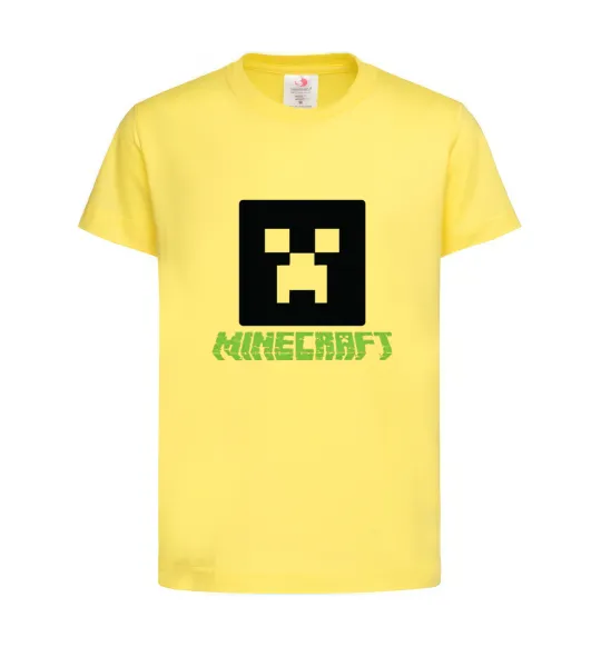 Дитяча футболка Minecraft green Лимонний фото