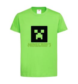 Детская футболка Minecraft green