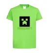 Дитяча футболка Minecraft green Лаймовий фото