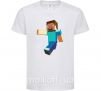 Дитяча футболка Minecraft Lego Білий фото