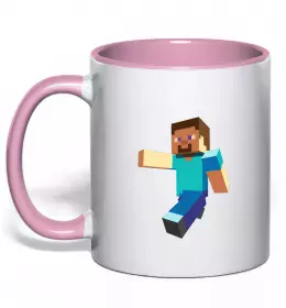 Чашка з кольоровою ручкою