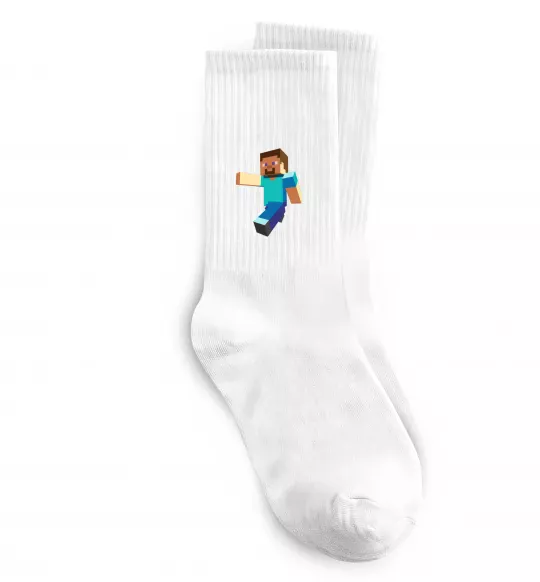 Носки Minecraft Lego Белый фото
