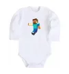 Дитячий бодік Minecraft Lego Білий фото