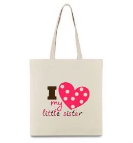 Эко-сумка I love my little sister Эко-сумка I love my little sister