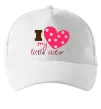 Кепка I love my little sister Білий Кепка I love my little sister Білий фото