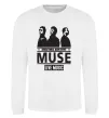 Світшот Muse group Білий фото
