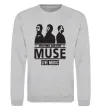 Світшот Muse group Сірий меланж фото