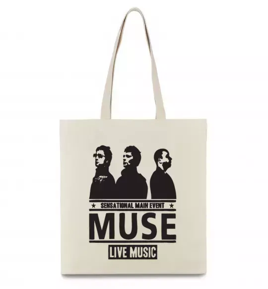 Еко-сумка Muse group Бежевий фото