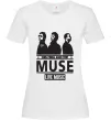 Женская футболка Muse group Белый фото