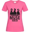 Женская футболка Muse group Ярко-розовый фото