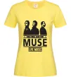 Женская футболка Muse group Лимонный фото