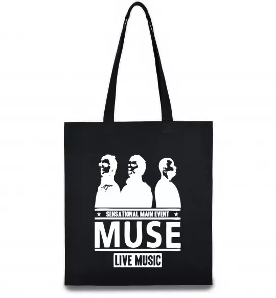 Еко-сумка Muse group Чорний фото