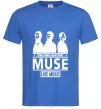 Мужская футболка Muse group Ярко-синий Мужская футболка Muse group Ярко-синий фото