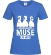 Женская футболка Muse group Ярко-синий фото