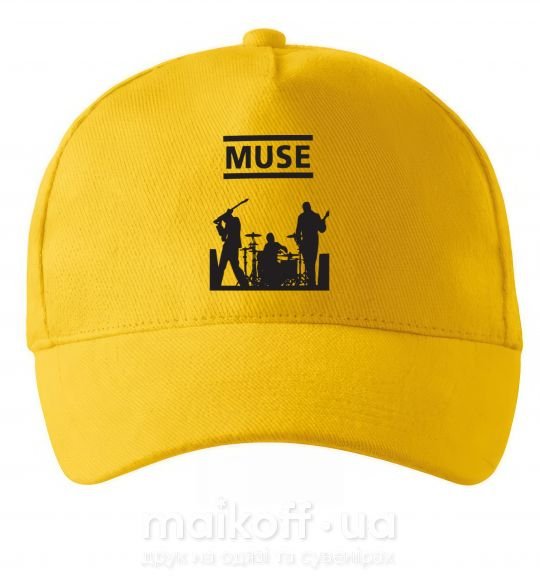 Кепка Muse siluet Сонячно жовтий фото