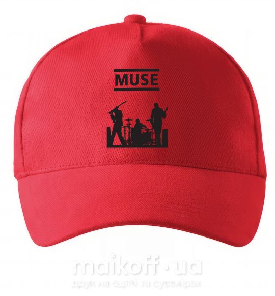 Кепка Muse siluet Красный фото