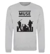 Свитшот Muse siluet Серый меланж фото