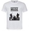 Чоловіча футболка Muse siluet Білий фото