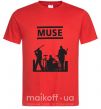 Чоловіча футболка Muse siluet Червоний фото