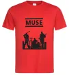 Чоловіча футболка Muse siluet Червоний Чоловіча футболка Muse siluet Червоний фото