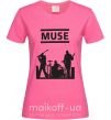 Женская футболка Muse siluet Ярко-розовый фото