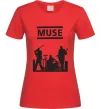 Жіноча футболка Muse siluet Червоний Жіноча футболка Muse siluet Червоний фото