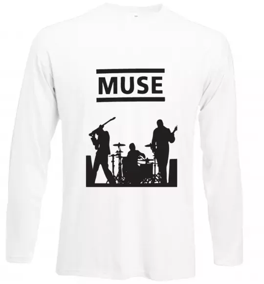 Лонгслив Muse siluet Белый фото