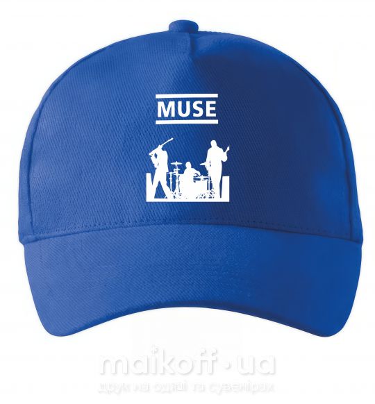 Кепка Muse siluet Яскраво-синій фото