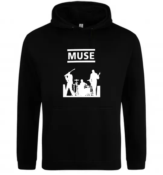 Жіноча толстовка (худі) Muse siluet Чорний фото