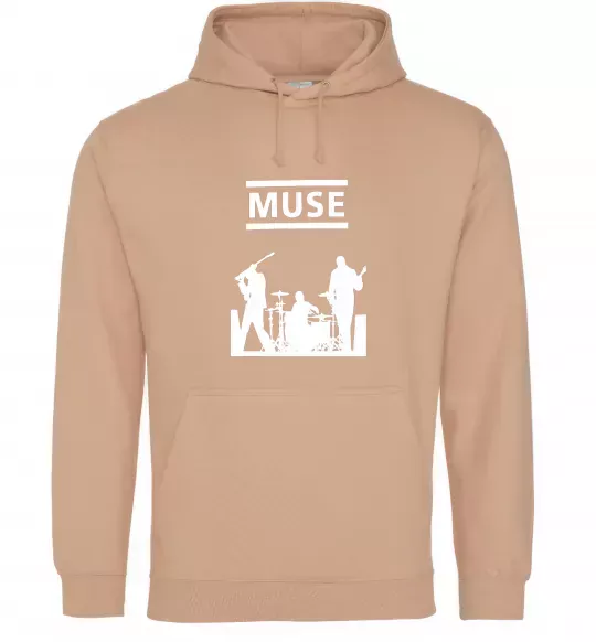 Жіноча толстовка (худі) Muse siluet Пісочний фото