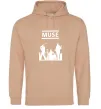 Жіноча толстовка (худі) Muse siluet Пісочний Жіноча толстовка (худі) Muse siluet Пісочний фото