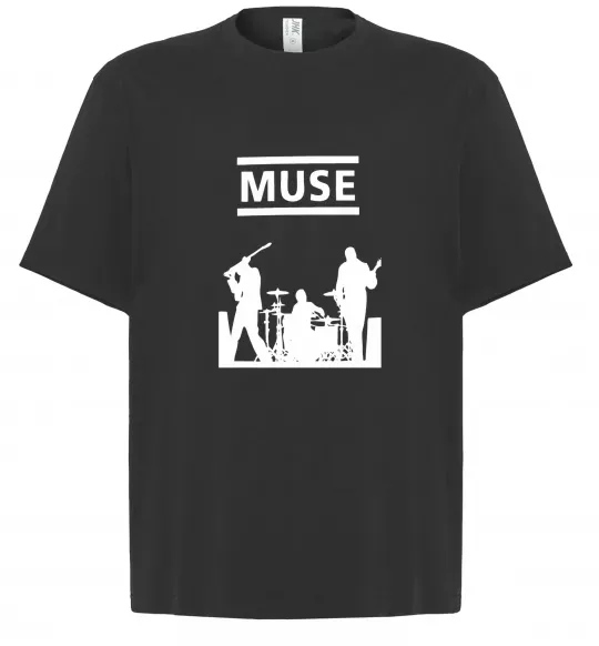 Футболка Оверсайз Muse siluet Чорний фото